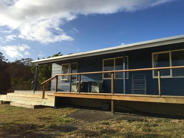 The Woolshed And Farmhouse Blue, Bruny Island Barnes Bay Buitenkant foto